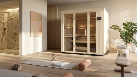 All saunas feature a touchpad screen, headrest and a unique lighting system. Image credit: Kohler